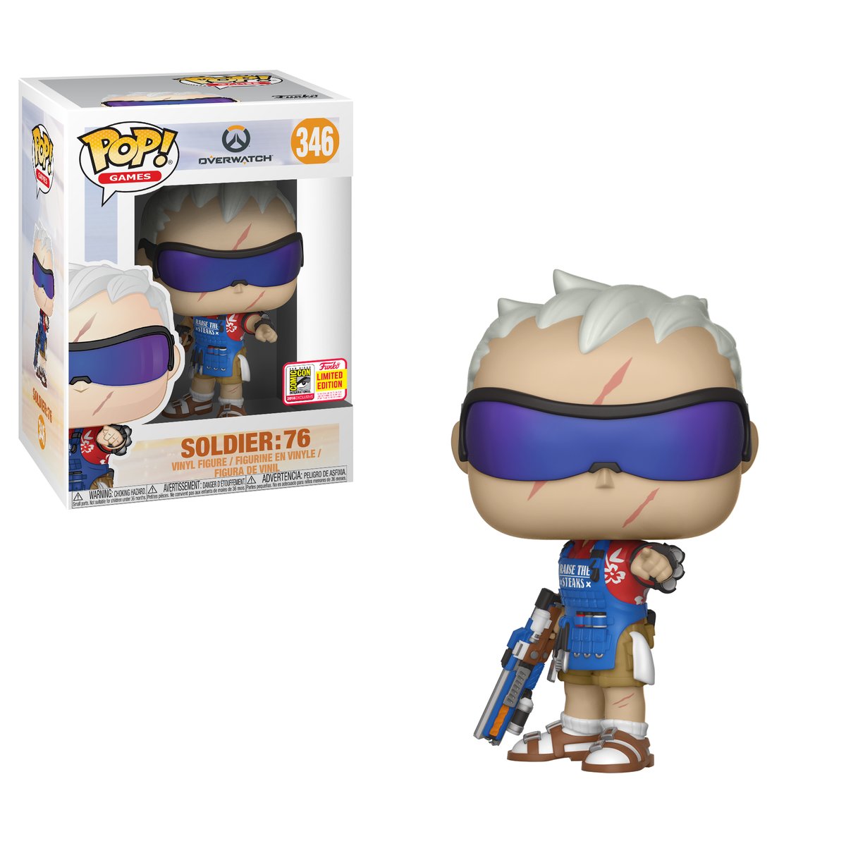 OriginalFunko's tweet photo. RT &amp; follow @OriginalFunko for the chance to win an #SDCC 2018 exclusive Soldier:76 Pop! #FunkoSDCC https://t.co/7Zp5qQKU7M