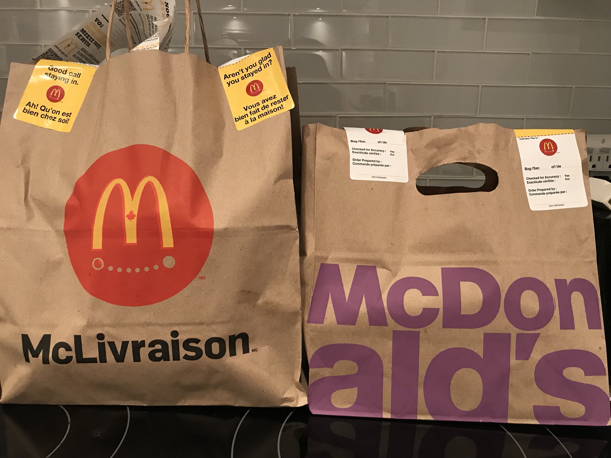 Sac banane mcdo cheap
