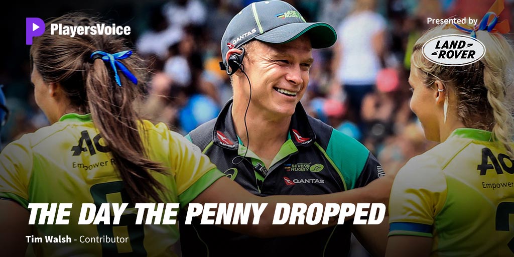 athletesvoice's tweet photo. .@timwalsh7s was a player agent. 

Ewen McKenzie wanted to know if he had a good fly half on his books.

He ended up signing Tim. #PlayersVoice #Rugby7s #Rugby #RWC7s 

📝: https://t.co/zet67Np3It https://t.co/wuGZmh1dTy