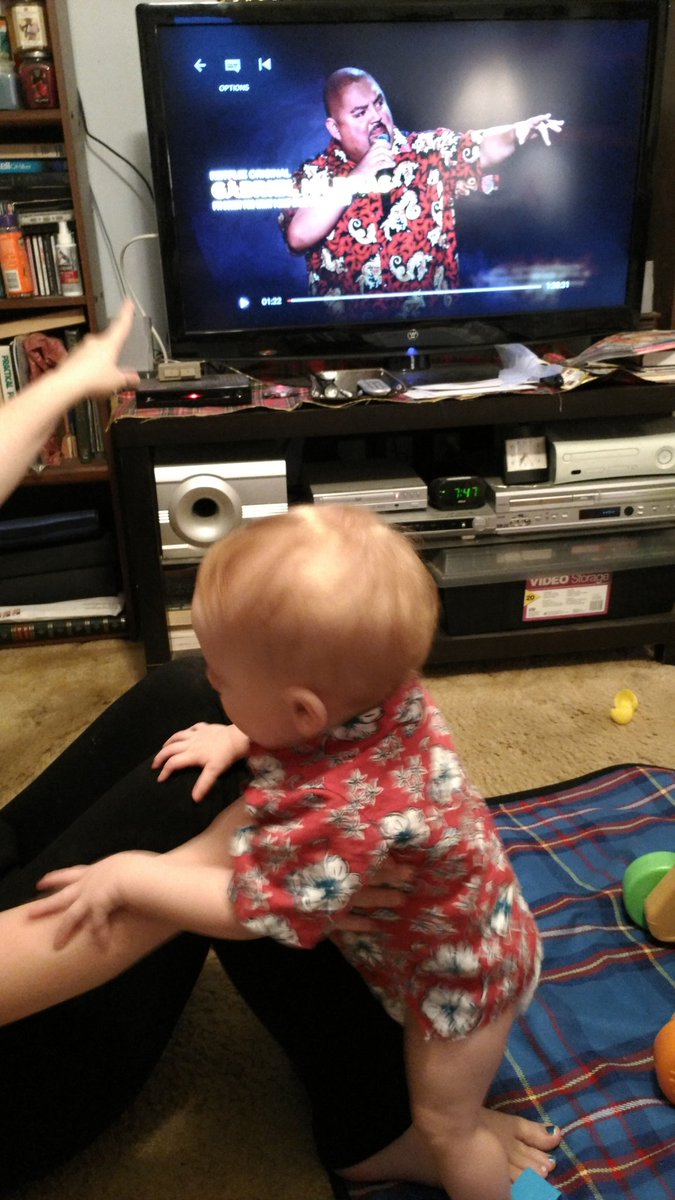 RedHotAng's tweet photo. @fluffyguy Youngest Fan Ever! 13 months old and loves some Fluffy! #lovesthatfluffy https://t.co/9pj4KUJ1oT