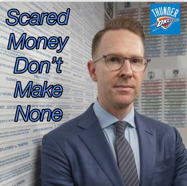 scared money don t make no money presti