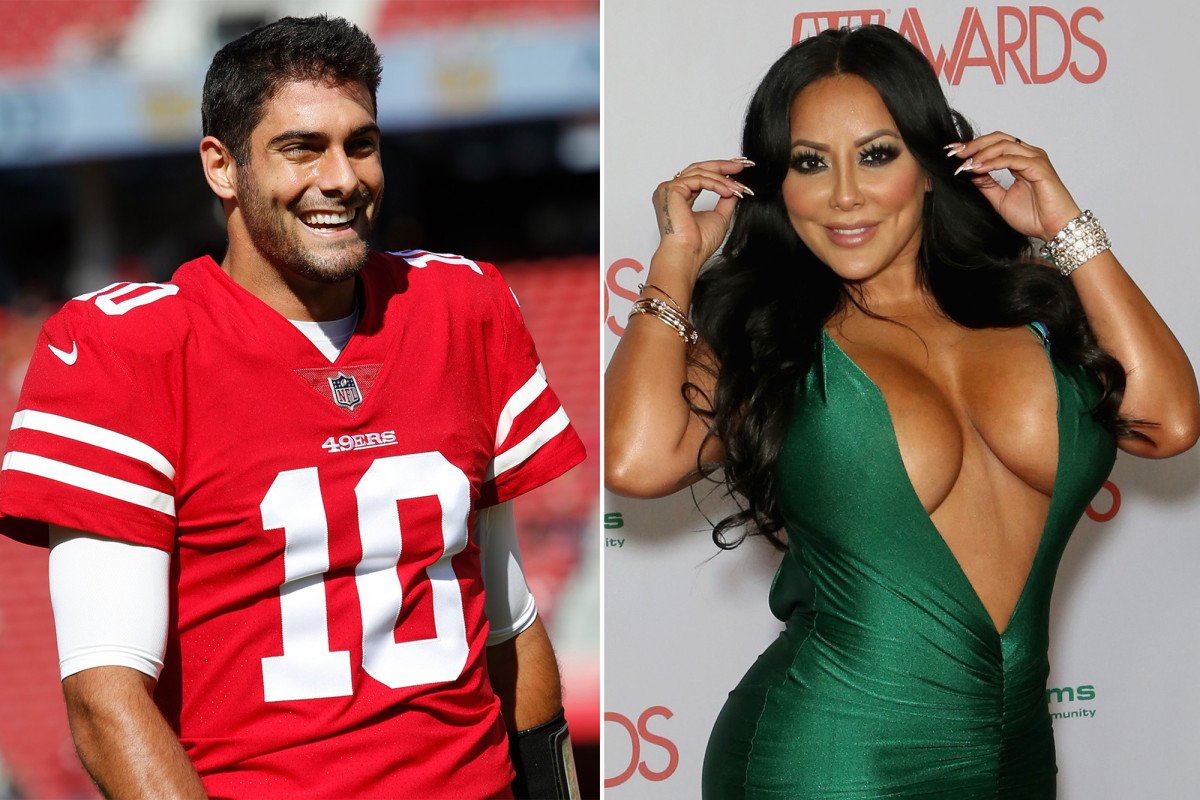 Jimmy Garoppolo wines and dines porn star. pic.twitter.com/7D5q5Wt4zs. http...