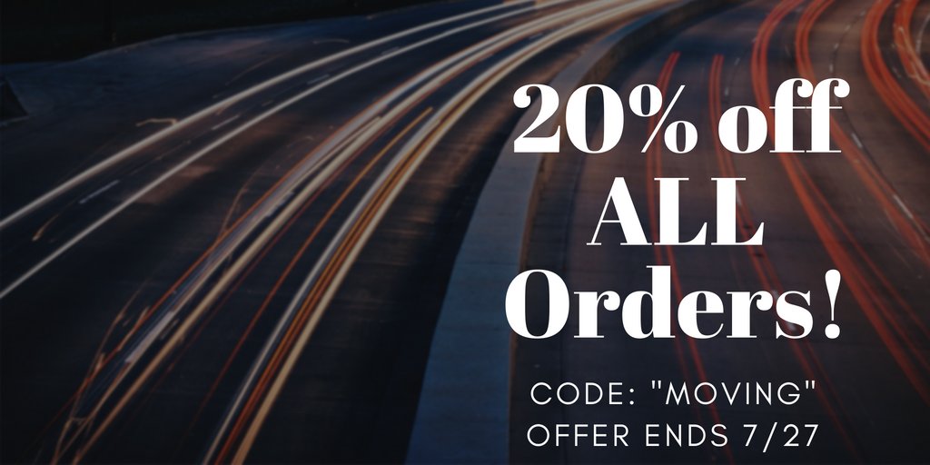 TitanGamingDM's tweet photo. We're MOVING my dudes! Help us clear some inventory and get a SWEET deal in the process! Take 20% off any order from now until 7/27! https://t.co/stHFZbaumA
#BoardGames #Miniatures #DnD #Dice #ModelingPaints #WarGames #TCG https://t.co/dzd8L14RHF