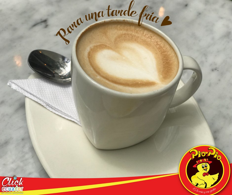 click_ecuador's tweet photo. Que rico Café!! 
Disfrútalo en el hermoso y acogedor local de Pio Café del Parque de la Madre en #Cuenca
Pio Pio Restaurants #ClickEcuador #Recomendaciones https://t.co/gaEuMNmaSz