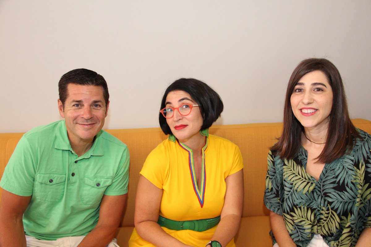 earwolf's tweet photo. Journalist @AliYarrow and comedian @DeanObeidallah join @NeginFarsad to reflect on the disastrous Trump-Putin summit and more on a brand new #FakeTheNation! Listen here: https://t.co/FXiQuQMtbk https://t.co/6fVcdJIN7c