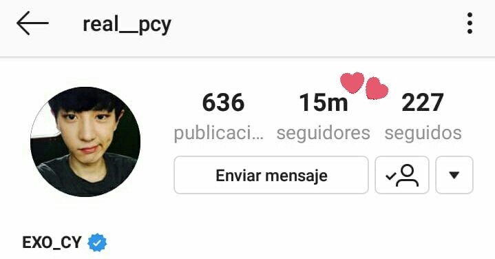 chanyeol61_py's tweet photo. [180720] [IG] #CHANYEOL acaba de alcanzar 15M de seguidores en instagram 🎉🎉
Vayan a su perfil y dejen comentarios lindos! Gracias a todos los que le siguen y si aún no lo sigues hazlo ahora! 
🔗https://t.co/haWoLg4f6Q
Via: Chanyeol Global
@weareoneEXO #찬열 #EXO
CY PY 🔥
-T 🐰 https://t.co/9hpcNYWh6e