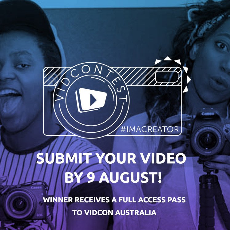 SexualEsteem's tweet photo. elleteedee: RT VidCon: Creators! 

Want to win a Full Access pass to #VidConAU? 

Make a 1-min video and submit to the #ImACreator contest by 9 August: https://t.co/n3Yt5bBzBf https://t.co/hG1nHeaXNL