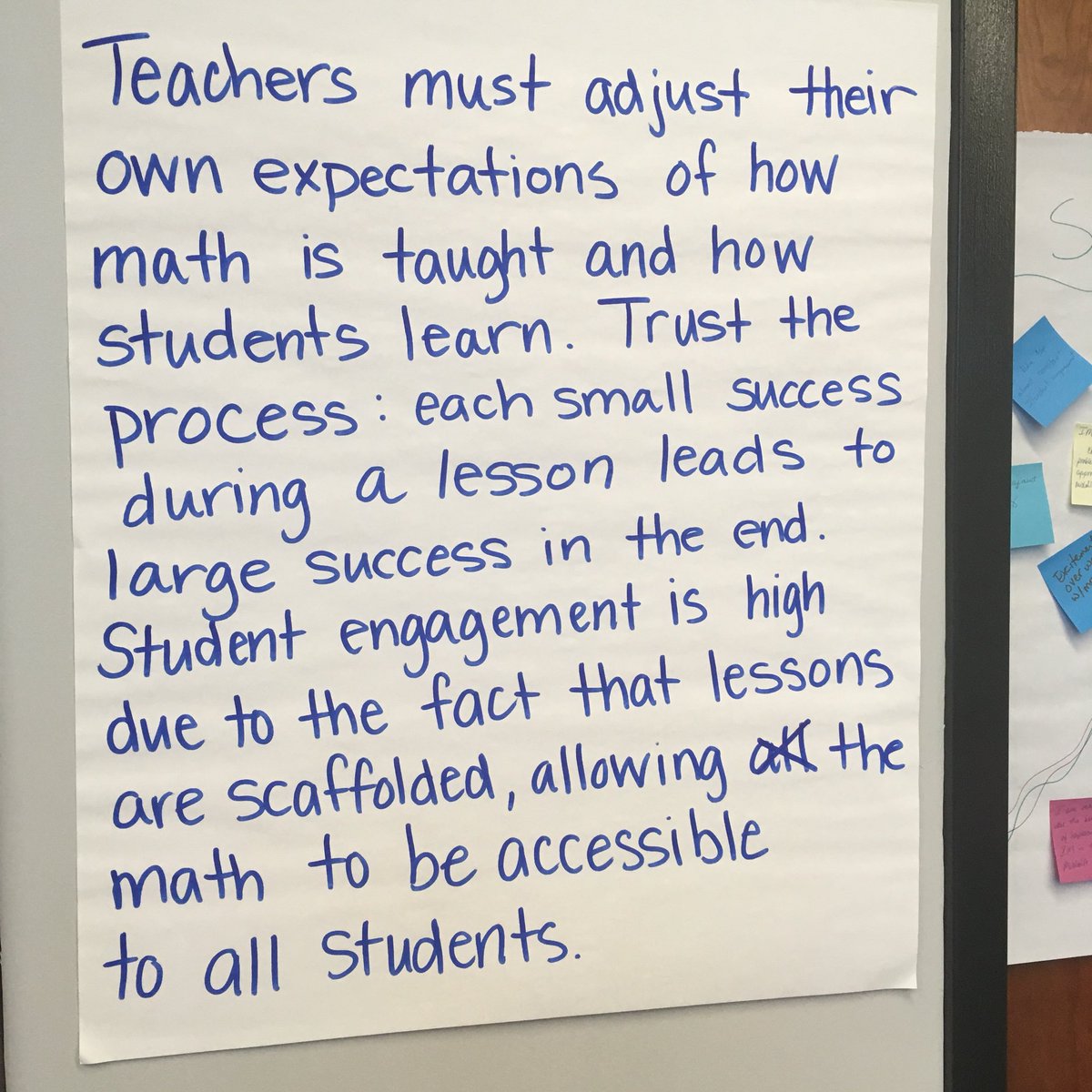 Foizym's tweet photo. Teacher reflections about this week’s learning with @IllustrateMath @UDPDCE could not be more thrilled for teachers and their students! 💕 https://t.co/PGPGmroUME
