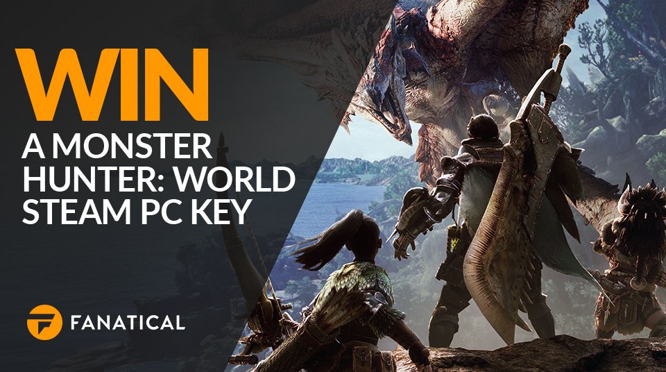 TRGAG16's tweet photo. Gaming Giveaways 🔥🔥🔥 : Win 1 Of 16 Monster Hunter: World Steam keys Worldwide Giveaway

👉 HERE: https://t.co/VL79j4k2zr BY @Fanatical https://t.co/VXlb9TLvw2