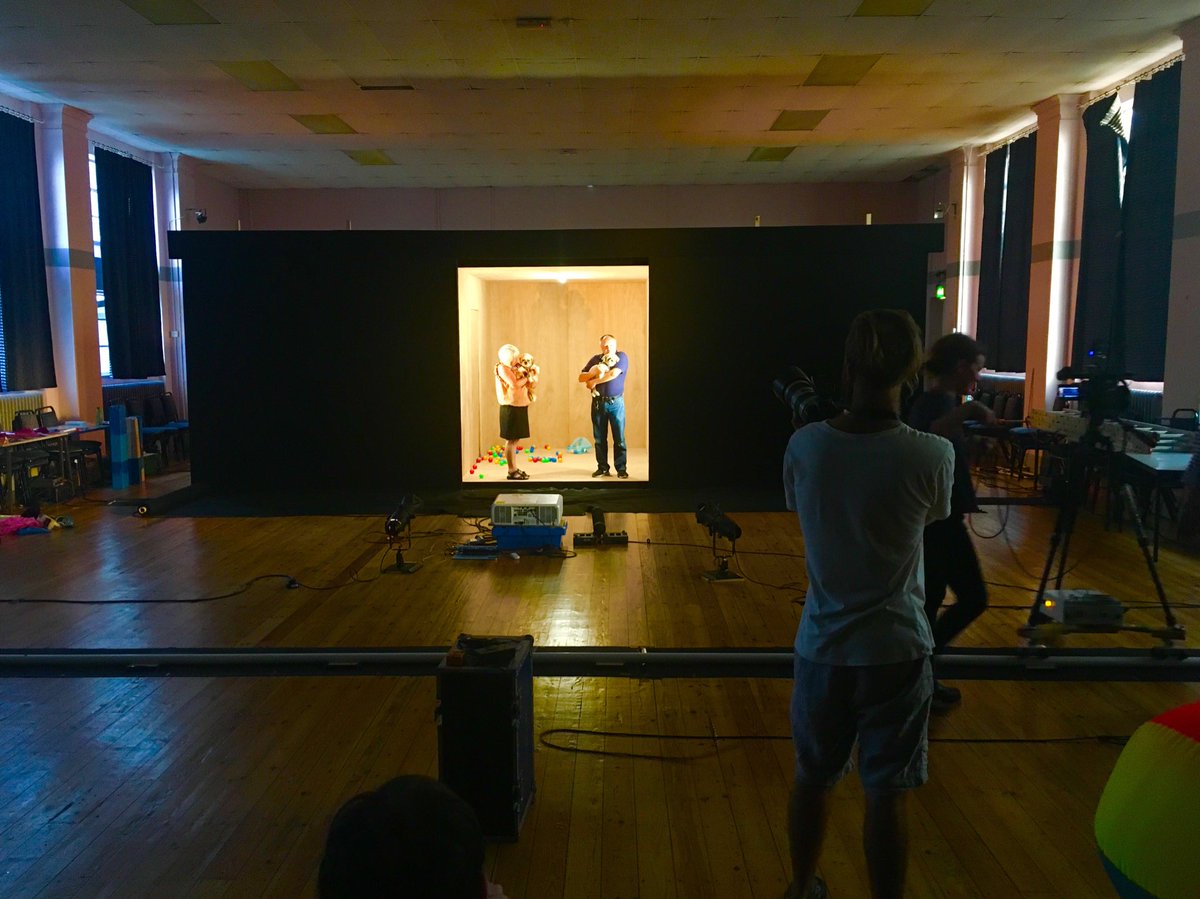 hannahcclark's tweet photo. Such an incredible day at ⁦@FilwoodCentre⁩ 15 second performances by #Bristolians as the camera pans across the room ⁦#TheDemocraticSet  ⁦@Back2BackTheatr⁩ @knowlewestmedia⁩ ⁦@In_Between_Time⁩ #magicians #flossing #dogswithbowties #WeAreBristol https://t.co/A3Bp7E8lv4