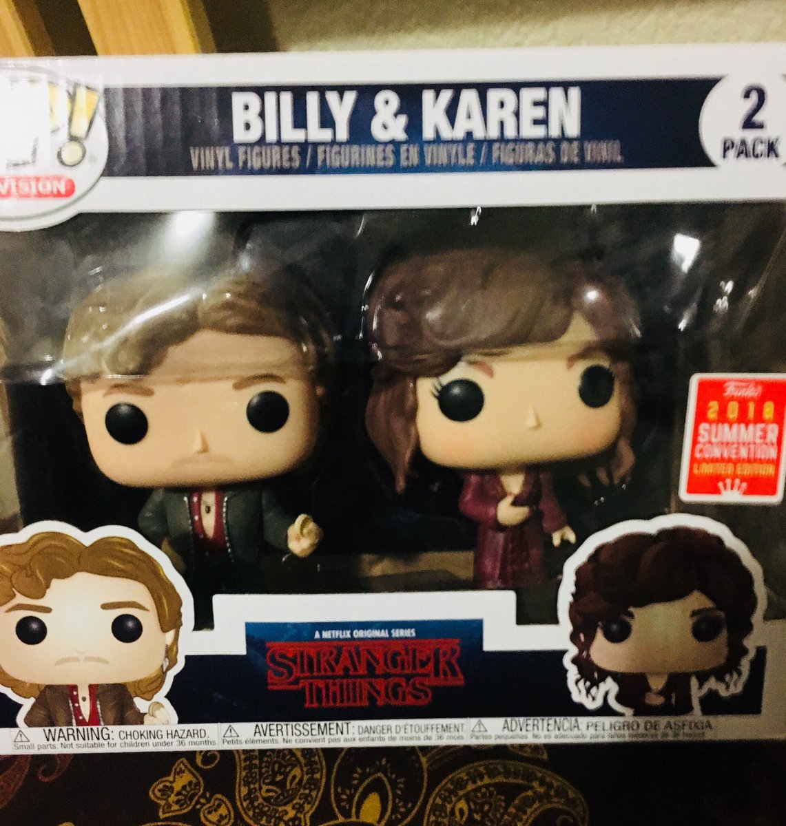 EKelly1980's tweet photo. The Pop! haul of the day.
Stranger Things
π
#funko #funkopopobsessed #strangerthings #yourmomscookies #billyhargrove #karenwheeler #dacremontgomery #carabuono @funko @Stranger_Things @dacremontgomery @CaraBuono https://t.co/ZzVLGfH15j