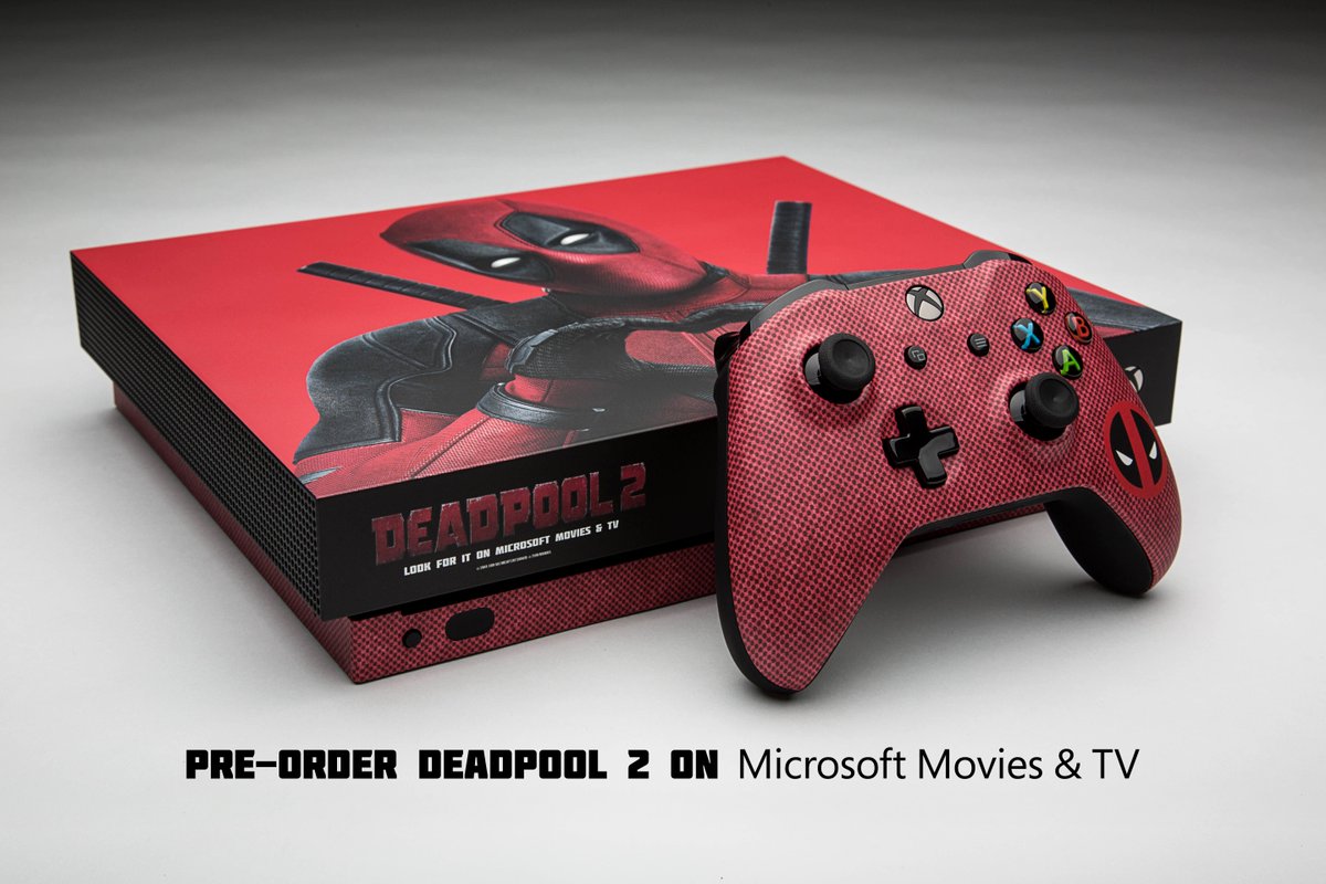 TRGAG16's tweet photo. Win a Custom Deadpool 2 Xbox One X Worldwide Giveaway 🔥😍😍

👉HERE: https://t.co/QiEyy2BIvZ BY  @Xbox #Deadpool2 #Deadpool2XboxSweepstakes https://t.co/uczHffIJ75