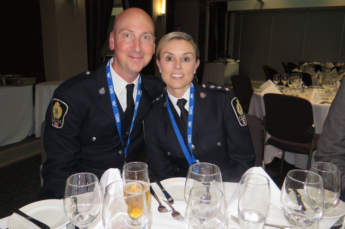 ChiefLePard's tweet photo. Proud to see former colleague Inspector @FionaWilson16 receive the prestigious @isrcl medal for her contributions to the goals of the Society. She has accomplished so much already in @VancouverPD! Husband Skigh very proud! https://t.co/owQDDkR7LY