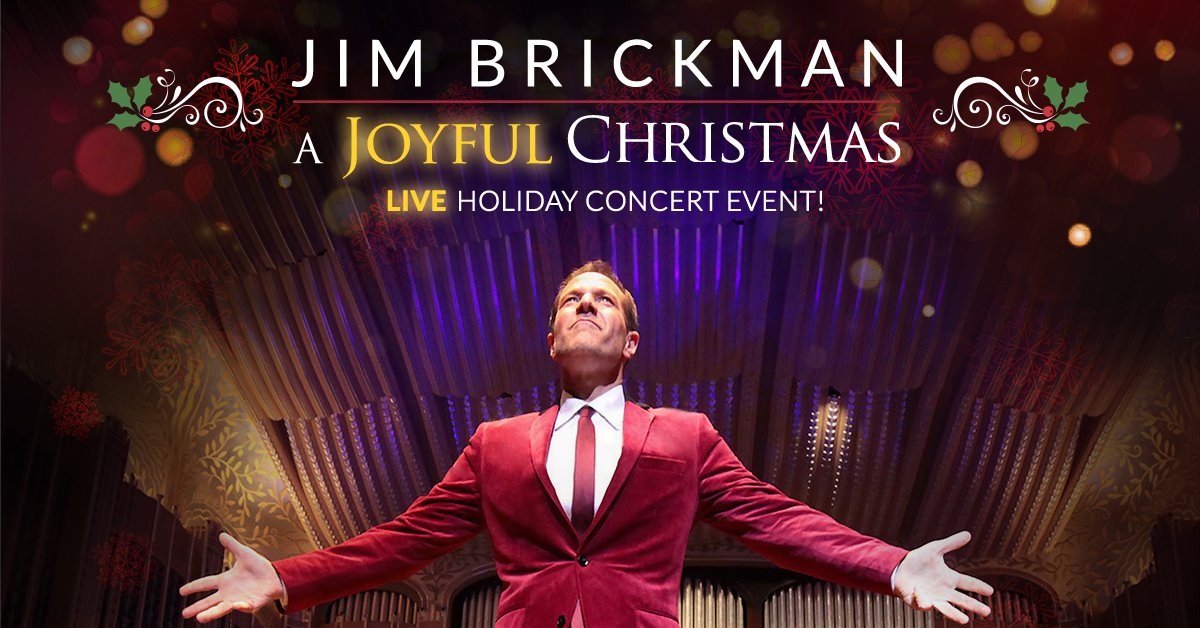 WichitaOrpheum's tweet photo. It's Christmas in July! Piano sensation @JimBrickman brings his 2018 holiday tour to @WichitaOrpheum Saturday, Dec. 8. Tickets on sale Wednesday, July 25 via @Select_A_Seat.
Details >> https://t.co/G8ANoSjzoY https://t.co/L3bd8CEeoN