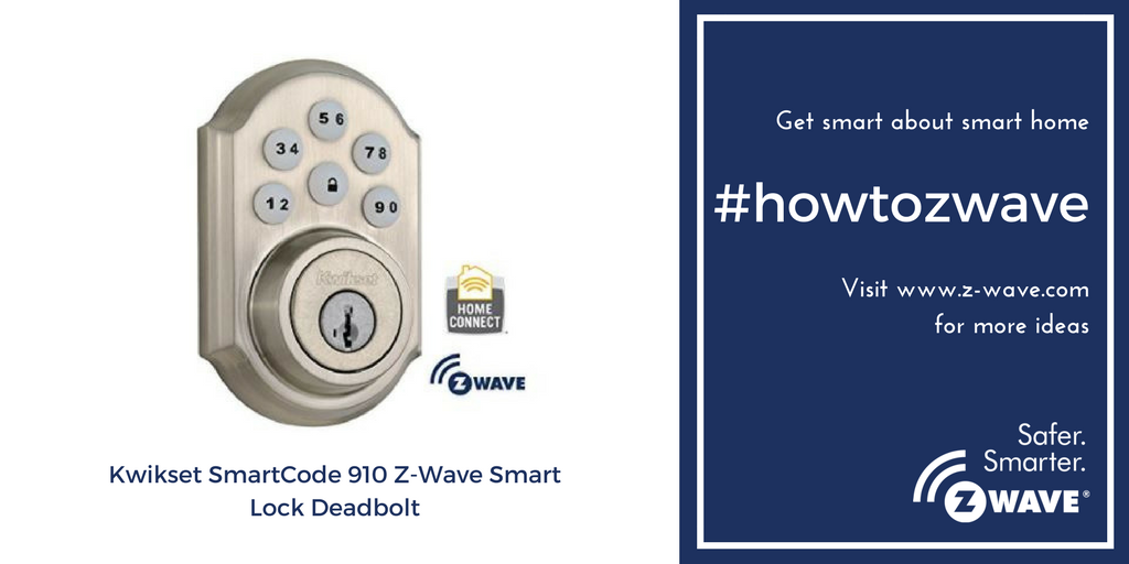 ZWave's tweet photo. Never worry about getting locked out of your house again. A #smartlock from #ZWave means you can keep your home secure without ever needing a key. #HowtoZWave https://t.co/AXlYZQuj8V https://t.co/ETeYlljynC