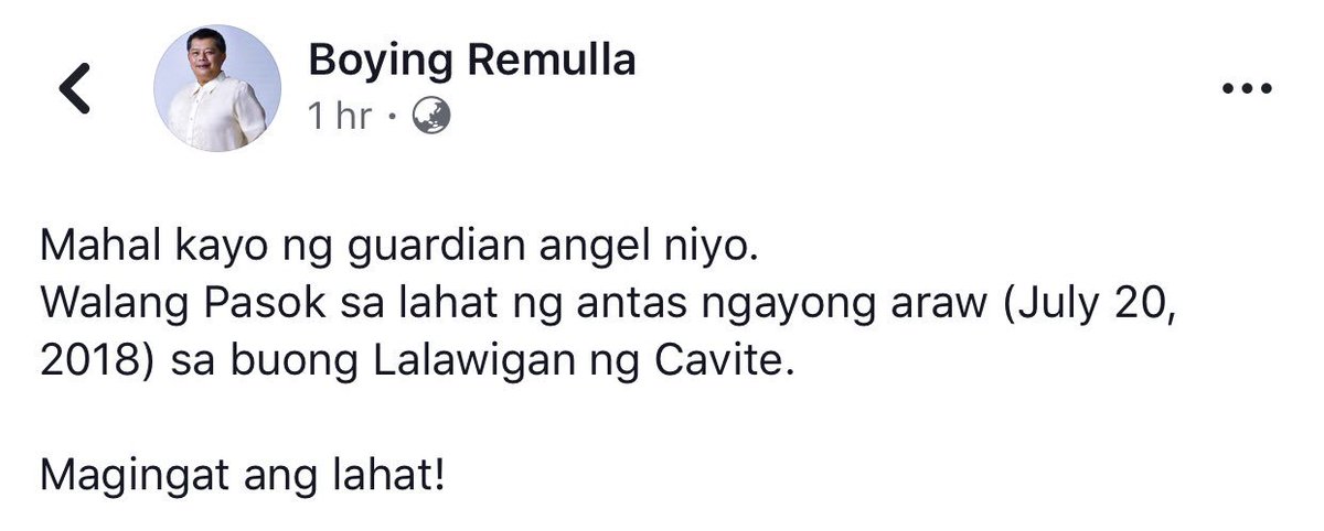DLSMHSIUpdates's tweet photo. July 20, 2018 #WalangPasok #DLSHSI #DLSHSIUpdates
https://t.co/hZL8KuygkY https://t.co/97wWLR9JxF
