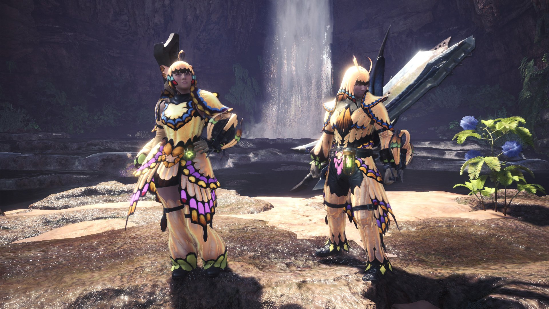 Download Monster Hunter On Twitter Mhworld Summer Twilight Fest Goes On For Another Week Complete The Challenge Quest Gajalaka Outbreak To Craft The Queen Beetle A Female Butterfly A Male Armor
