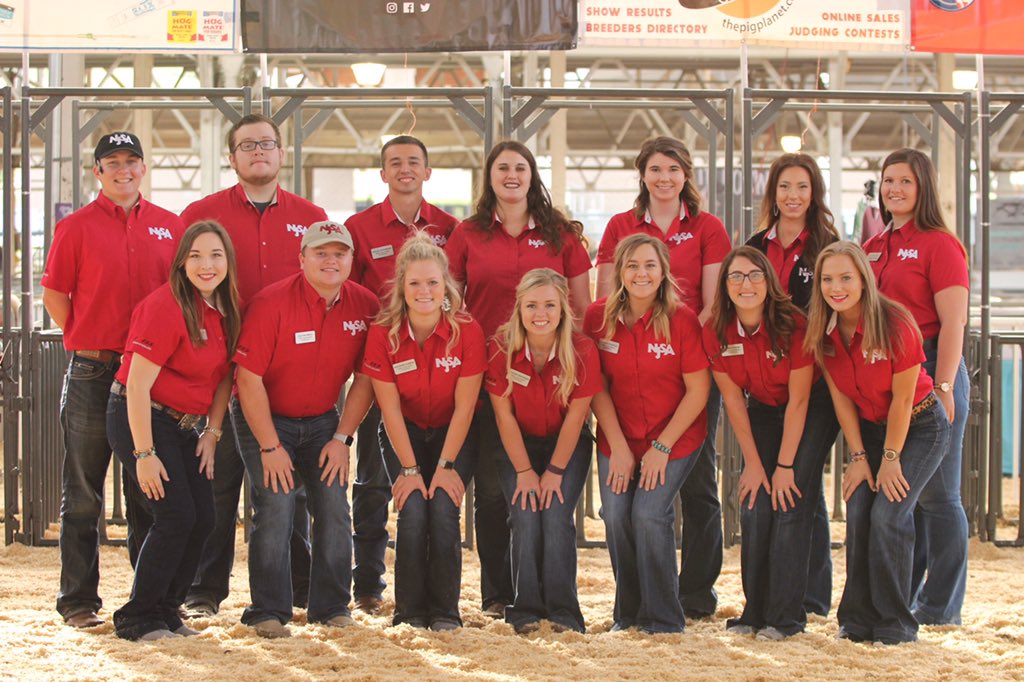 NationalSwine's tweet photo. The #NSR & #NJSA would like to sincerely thank everyone who attended #WPX18, #STC18 & #NJSS18. Your support for the swine industry and its young people does not go unnoticed. See you down the road at the next stock show! https://t.co/ATEBM5SlUn