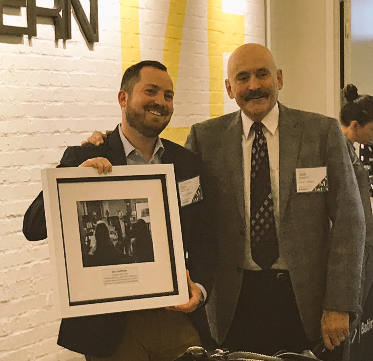 Matthew Riggs (@sailpants21) on Twitter photo Passing the torch! #AMAinthePM
<a href="/AMABaltimore/">AMA Baltimore</a> <a href="/dovhoffman/">Dov Hoffman</a> recognized for millions of hours of the finest leadership by incoming/former president <a href="/JoeWagnerBalt/">Joe Wagner 🇺🇸</a> Passing the torch! #AMAinthePM
<a href="/AMABaltimore/">AMA Baltimore</a> <a href="/dovhoffman/">Dov Hoffman</a> recognized for millions of hours of the finest leadership by incoming/former president <a href="/JoeWagnerBalt/">Joe Wagner 🇺🇸</a>