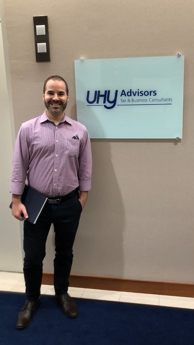 BaruchStarr's tweet photo. #SCDCSummerTravel - Our Associate Director Michael Kalish visited @UHYAdvisorsNY yesterday to strengthen our partnership and plan for the fall.  #BaruchEmployers #BaruchAtWork https://t.co/RATvBoRBmr