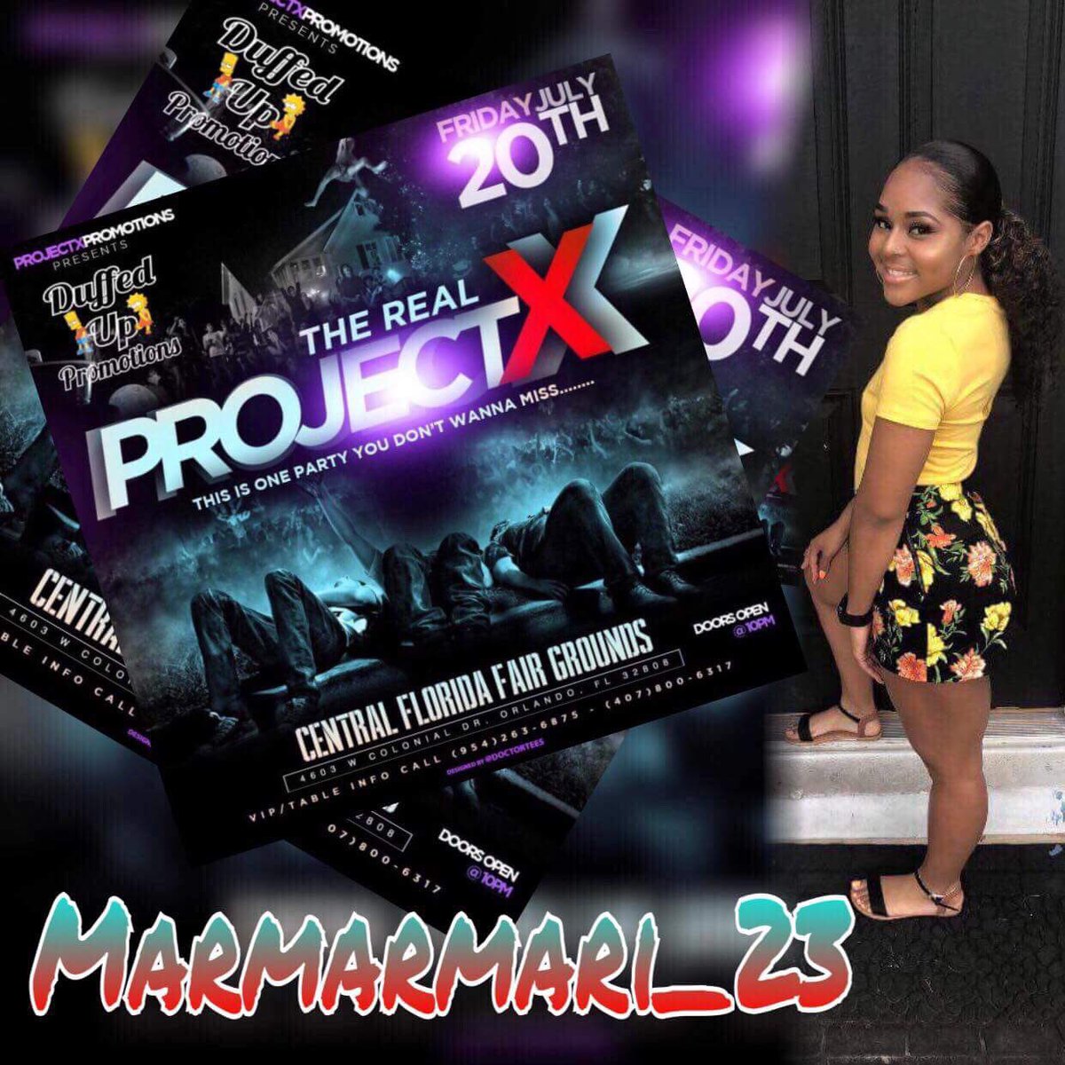 DuffedUpPromo's tweet photo. @1ProjectXPromo I Think The Gang Is Ready‼️
#ProjectX0720 • The #DuffedUpAtProjectX Thread🔥🤟🏾
@I_TapsThatAhh
@thaskiara
@MarMarMari_23
@DamarkoJohnson https://t.co/OegveCk1He