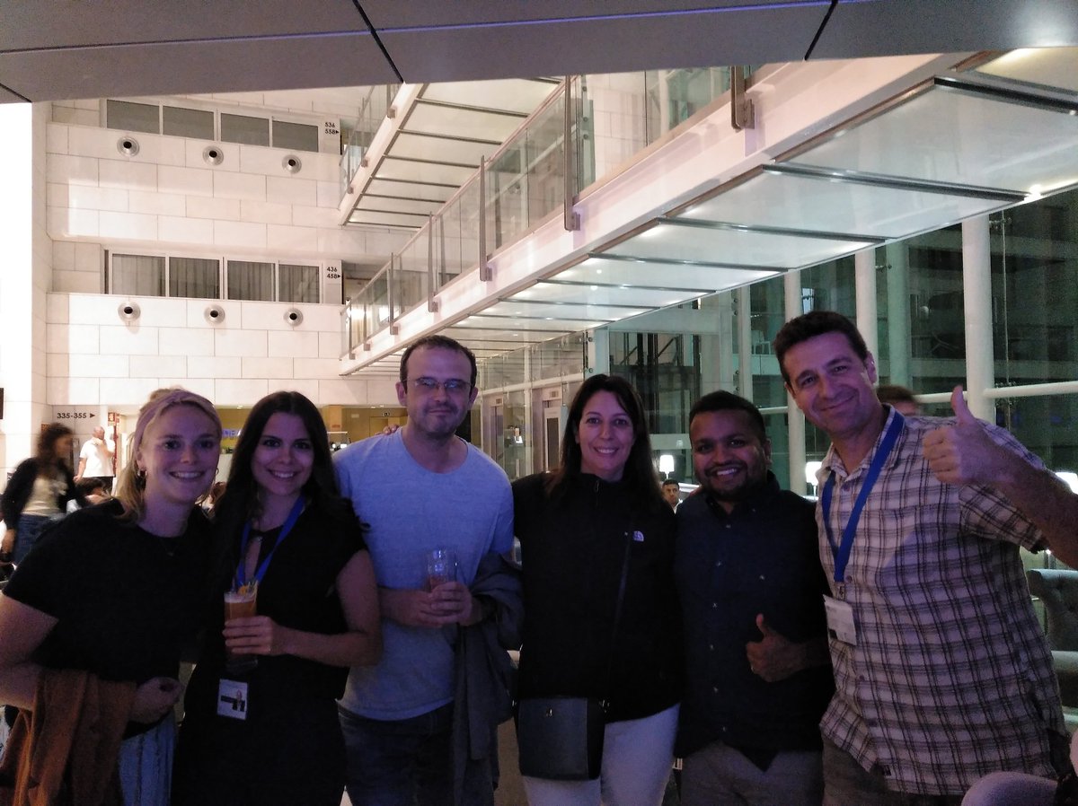 CeronLab's tweet photo. Back from https://t.co/jFxgE2iCMf conference at caparica coast in Portugal. Five days immerse in #splicing with 200 people in a wonderful venue. Top speakers. Top people to share science, food and drinks.
#splicing2018 https://t.co/N5rjk5U3Et