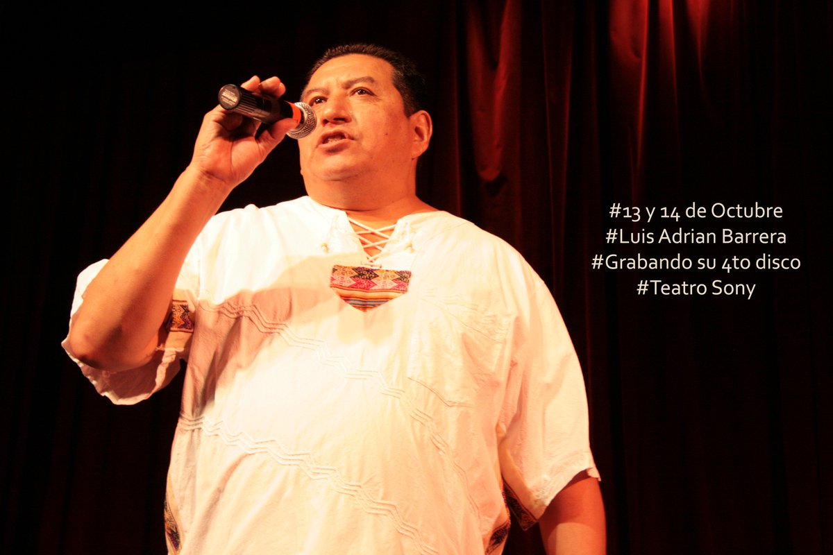 Los espero 13 y 14 de Octubre para la grabación en vivo de mi 4to disco.
No te quedes sin tu entrada:
tuentrada.com/teatrosony/Onl…
