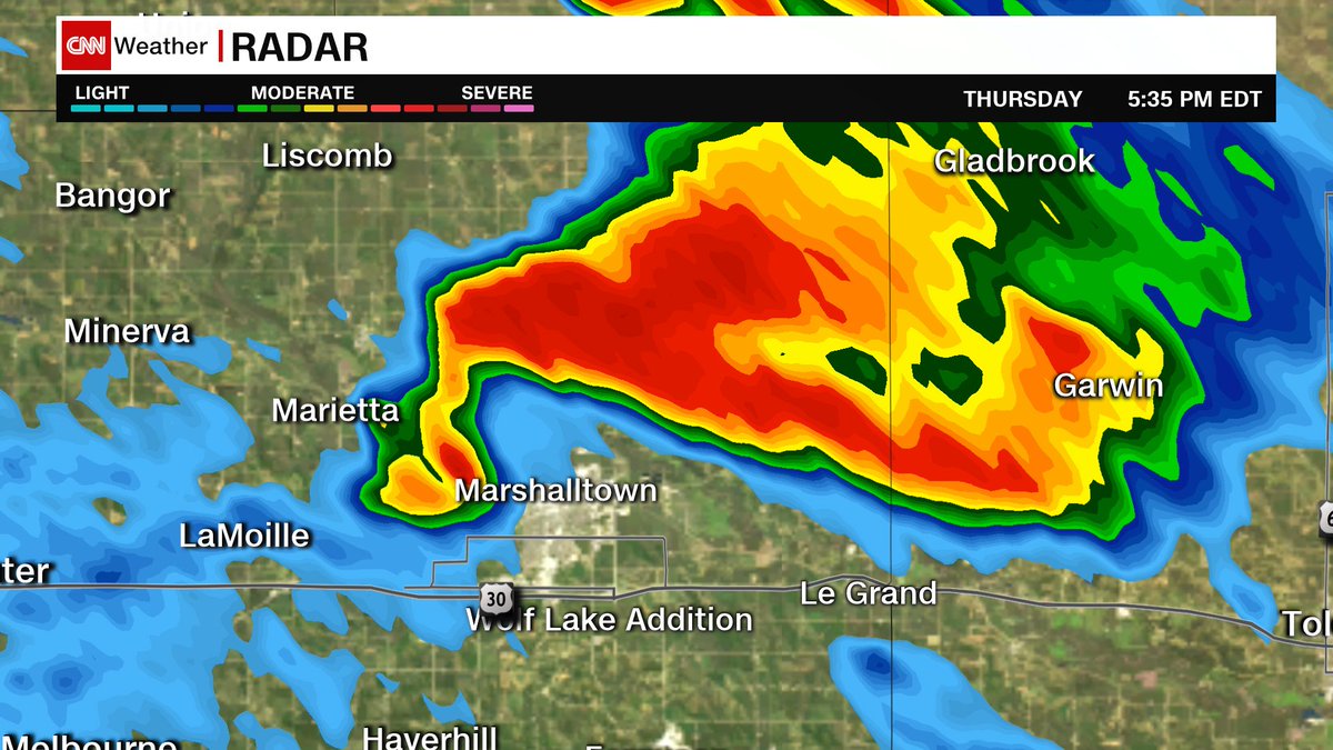 CNN Weather Center on Twitter "Tornado hits Marshalltown, Iowa. A
