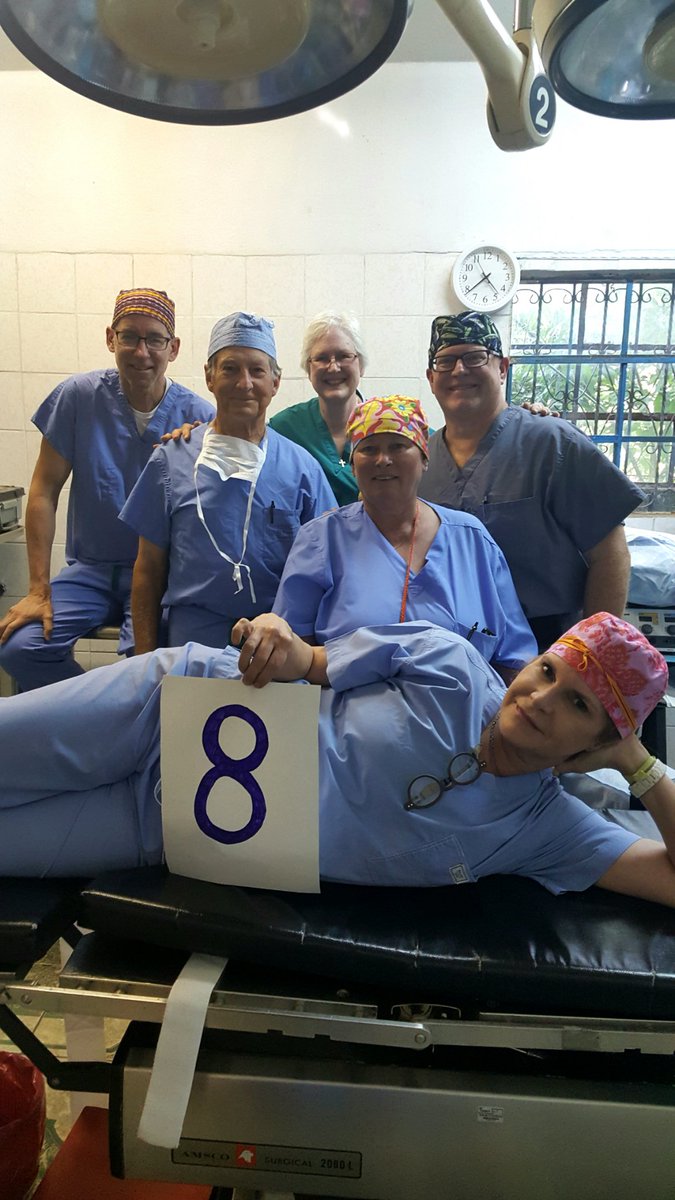 BU65Dad's tweet photo. 8 femoral hernias repaired in one day by 2 surgeons... Could this be a world record? #Amazing #WhatAnExperience #Teamwork https://t.co/5QtnO6SOHc