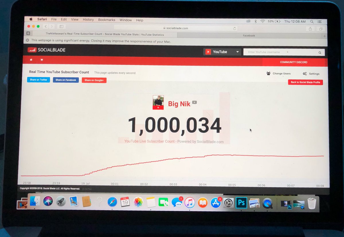 nik_keswani's tweet photo. So crazy. Thank you for a million. https://t.co/JcPhHRYO9s