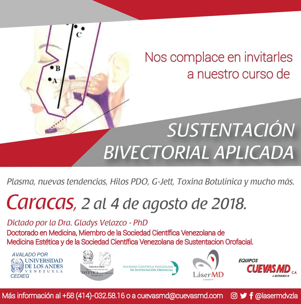 lasermdvzla's tweet photo. Volvemos a nuestra casa matriz con una nueva edición del curso de #SustentacionBivectorialAplicada de la mano de un staff de facilitadores de primera.
.
.
INSCRÍBETE YA!
_
#LaserMD
#EquiposMedicos
#Estetica #Ginecologia #capacitacion
#adiestramiento #talleres #venezuela https://t.co/feyHhChXVT