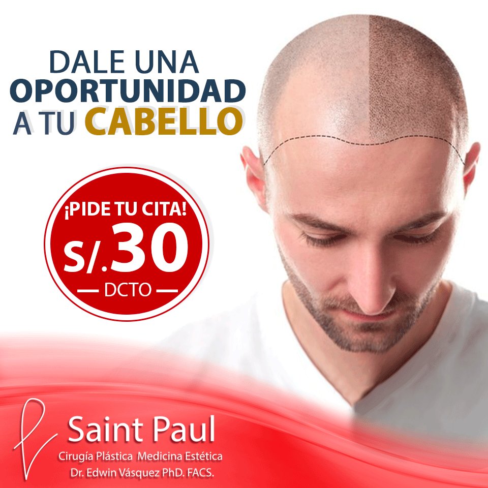 CapilarCenter's tweet image. ¡No dejes que pase más tiempo!🕜
👉Tenemos la solución ideal para ti: Trasplante Capilar con resultados 100% garantizados. 
💻RESERVA TU CITA AQUÍ goo.gl/HbnVvr y recibe S/.30 de #descuento en la Consulta todo #Julio 🎊.