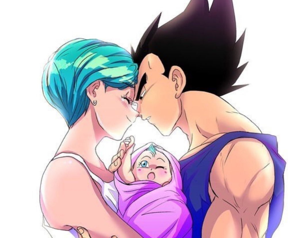 Yes #saiyanking #saiyanking #dbz #vegeta #bulma #family #reallove.