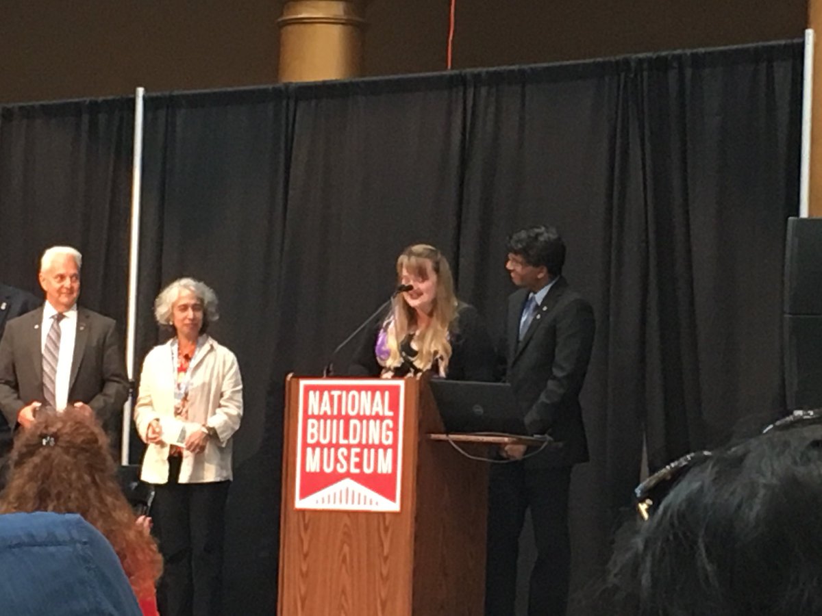 NCARB's tweet photo. It was a pleasure working with @AIASorg President Keshika De Saram and Vice President Elizabeth Seidel this past year. We look forward to seeing what you do next! #aiasgr18 https://t.co/NXne7uAitp