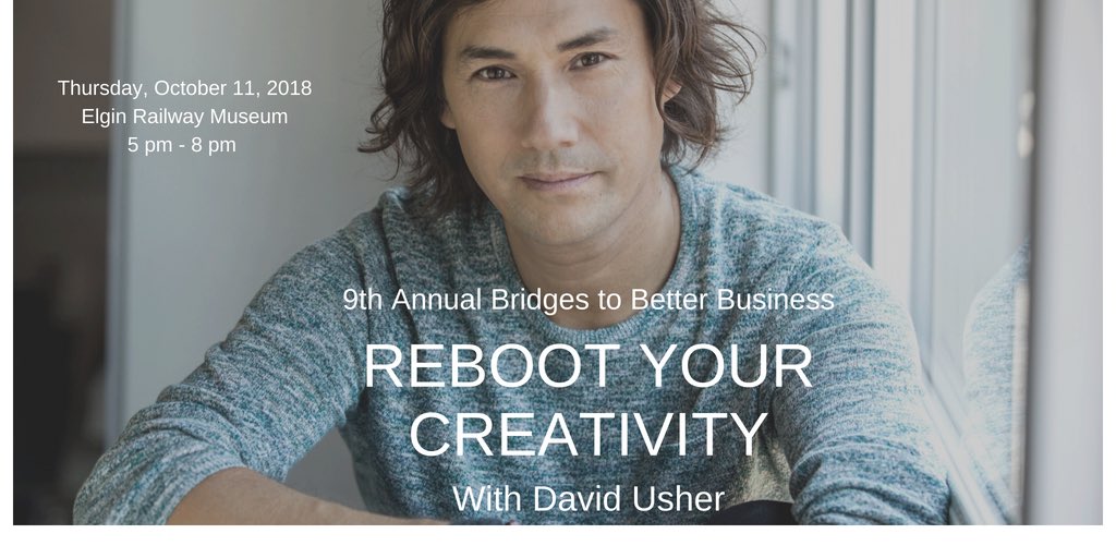 SBECinnovation's tweet photo. Mark your calendars! We are thrilled to bring @davidusher to our small business community on October 11th! Thanks to @LibroStThomas and @myFM_News941 for their gold sponsorship! https://t.co/2ICGPvnMJL #growyourbusiness https://t.co/8a43MYXXex