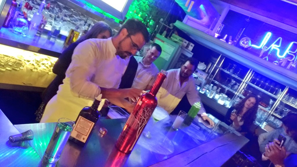 ShawnMcGuirk's tweet photo. With @tgruos and the @McGillGCRC crew preparing for a new experimental #scicomm @mcgillu initiative - #EATscience! We're mixing #science and #research with molecular gastronomy, more details over the next few weeks! #phdchat #phdlife #sciencepourtous #scienceforall https://t.co/jSARDPLh1g