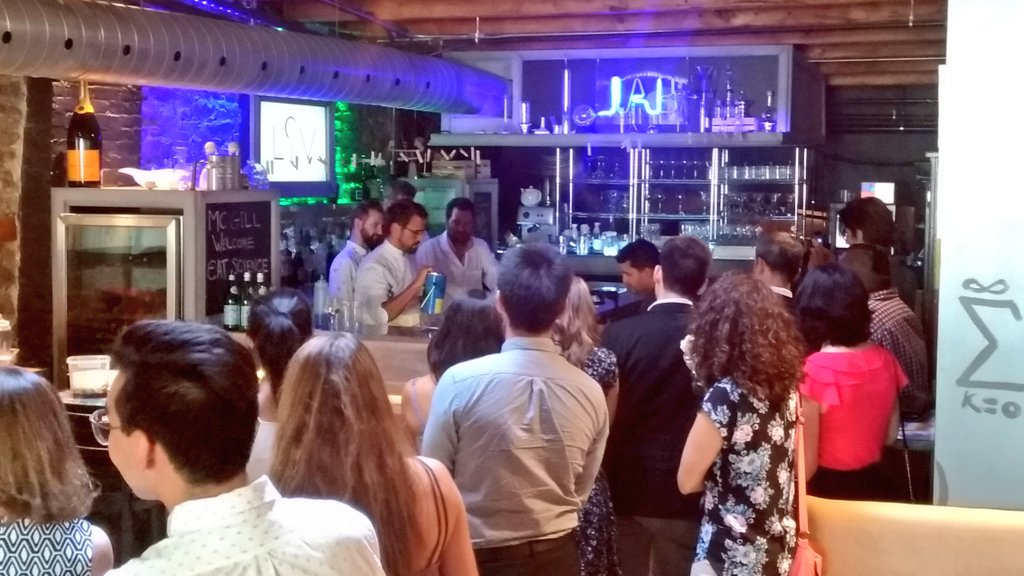 ShawnMcGuirk's tweet photo. With @tgruos and the @McGillGCRC crew preparing for a new experimental #scicomm @mcgillu initiative - #EATscience! We're mixing #science and #research with molecular gastronomy, more details over the next few weeks! #phdchat #phdlife #sciencepourtous #scienceforall https://t.co/jSARDPLh1g