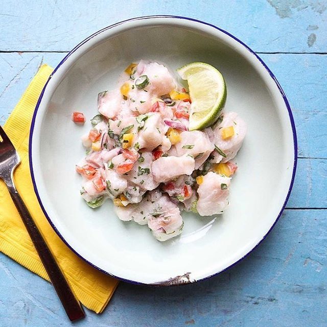 **New Special** Mango Grapefruit Ceviche. Perfect to cool those hot bellies on these steamy nights. 🌴 Currently using corvina. 🐟 It’s amazing! Get your bellies in here! #findyourtonic #corvina #tortillachips ift.tt/2O4jemy