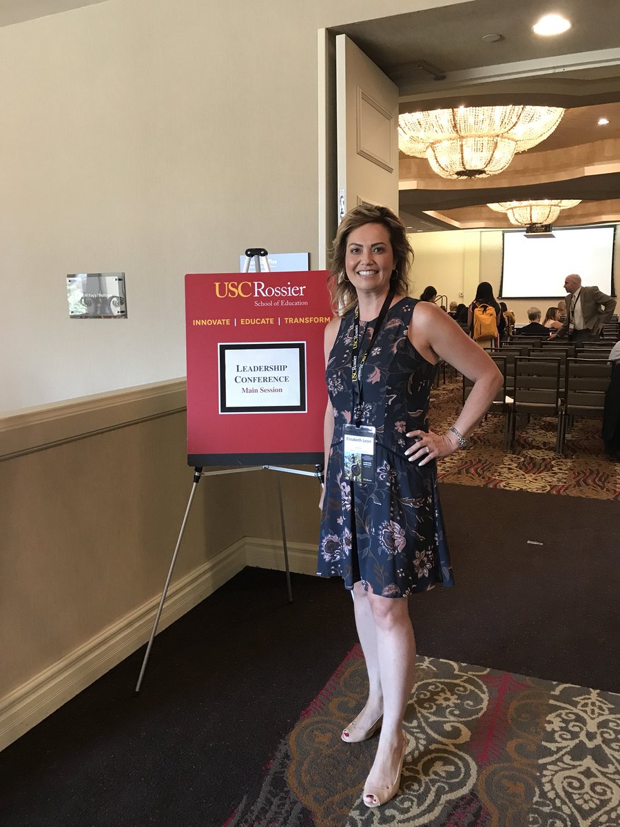 Acaciapride's tweet photo. So proud to represent at USC Leadership conference and participate in the DSAG Women in Leadership luncheon #USCEdConf #proudprincipal #USCdoctoralstudent ✌🏼 https://t.co/vh61Z7kXQa