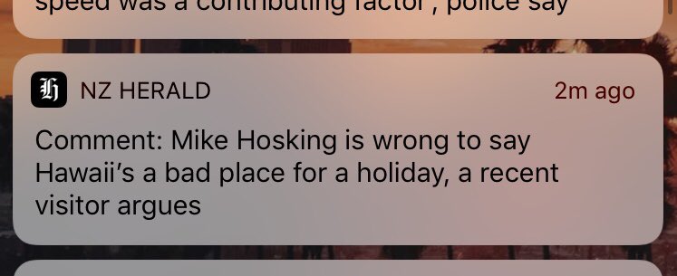 mikekooge's tweet photo. This did not deserve a push notification @nzherald 🙄 https://t.co/0PzMDo7Ccx