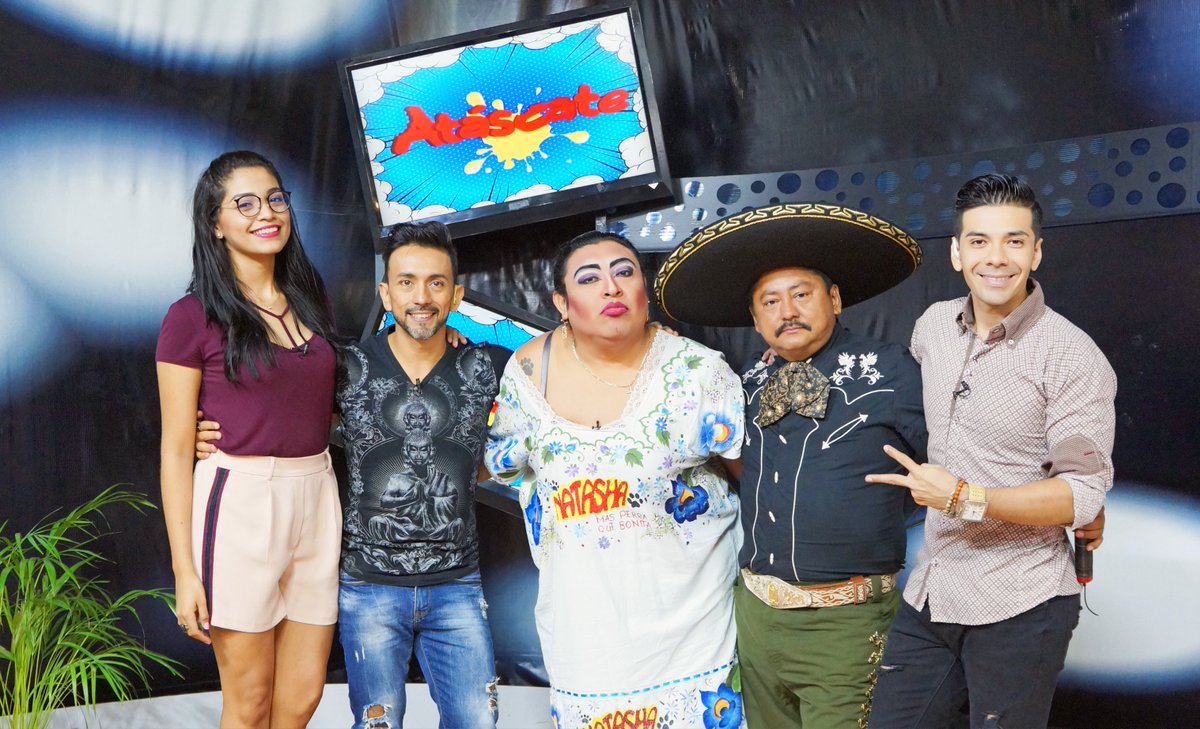 atascateoficial's tweet photo. . @radionatasha  se enamoró de la interpretación de Homero Vázquez. https://t.co/qbGqC07VUX