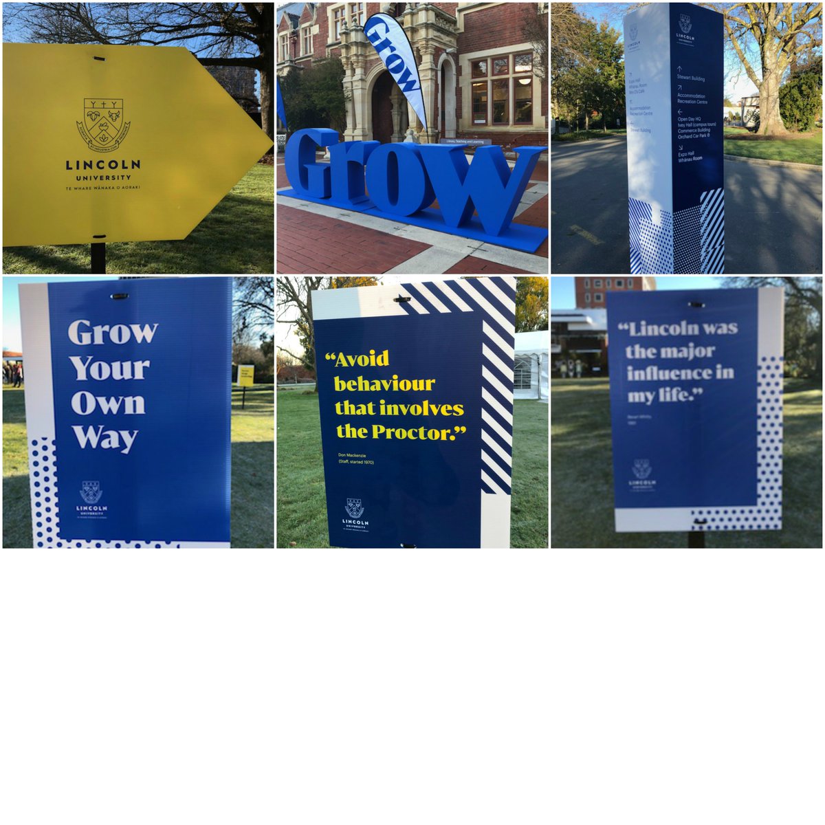 LincolnUniNZ's tweet photo. Open Day 2018 is in full swing and all signs are pointing towards a bright future for our prospective students #GrowAtLincoln https://t.co/bPgxISsv9t