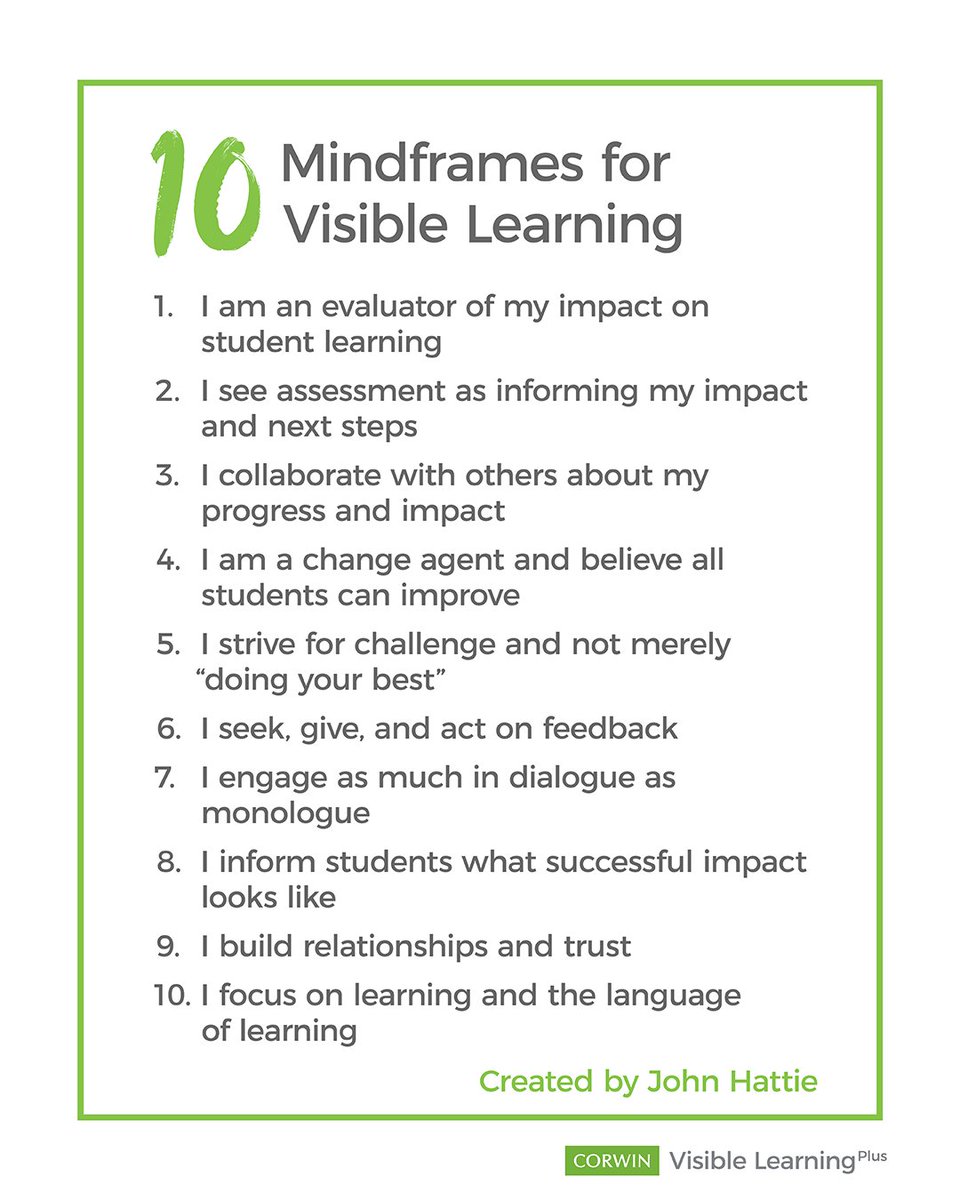 VisibleLearning's tweet photo. How do you think about the impact of what you do? #Visiblelearning https://t.co/0AIgzFzoEc