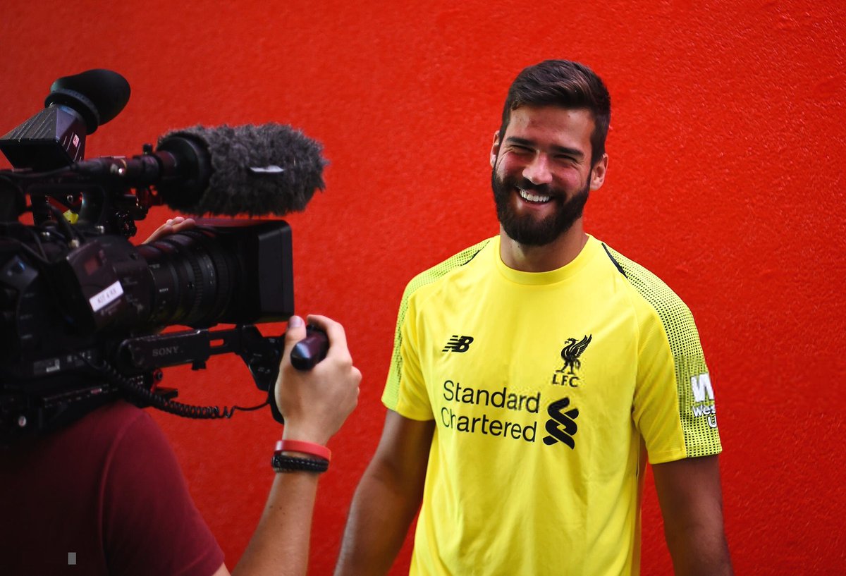 Thekop_THA's tweet photo. #WelcometoLFC #AlissonBecker #LFC #lfcthai https://t.co/uRTR50SNjT