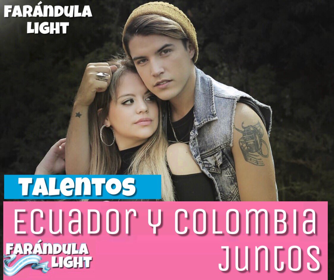 LightFarandula's tweet photo. #TALENTOS | ¡ECUADOR Y COLOMBIA, UNA SOLA FAMILIA! 

https://t.co/MZ12MjZ3kN

#EstrenoFL #FarándulaLight #FL #Artistas #NotaFL #MusicaFL #Cantantes #Colombia #Ecuador #MichelleCordero #DennisFernando #MiConsentida https://t.co/Y69zGE9T3G