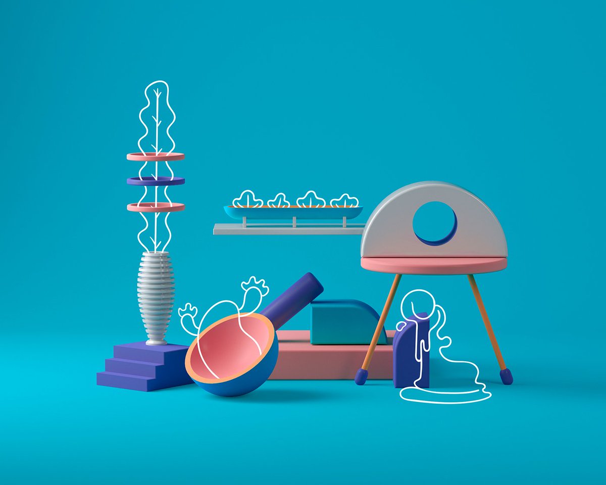 notesondesign's tweet photo. 3D elements in #graphicdesign have become a regular sight in designer projects.  https://t.co/aSqJuTdqcY https://t.co/TILHatppnt