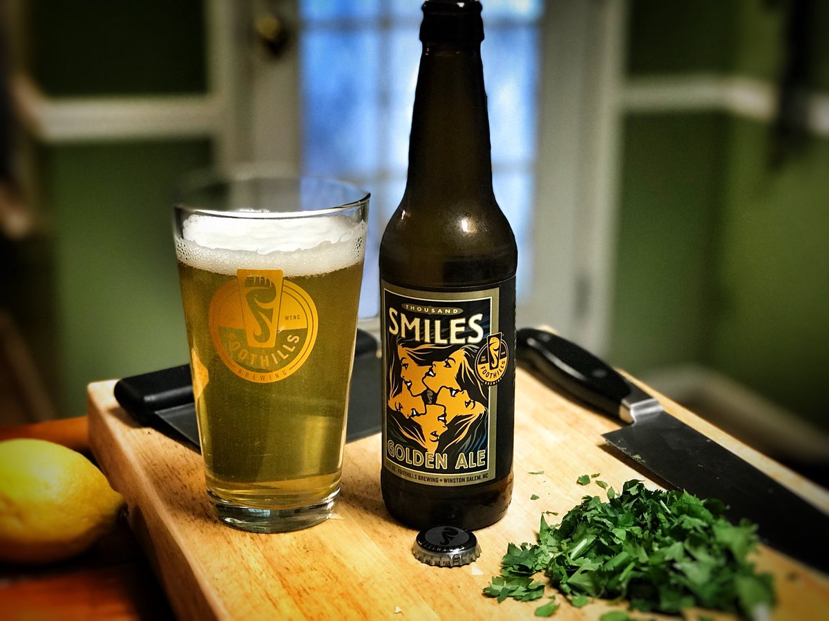 Uroplatus99's tweet photo. Mise en Place... with my new #BFF ... @FoothillsBeer #1000smiles https://t.co/gkbWw6RAFM