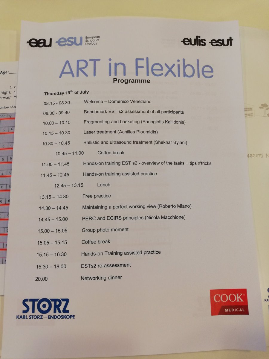Daniel_Urologia's tweet photo. #AiF18 #ESTs2 great course with great tutors!. https://t.co/6bDzI8XF6h