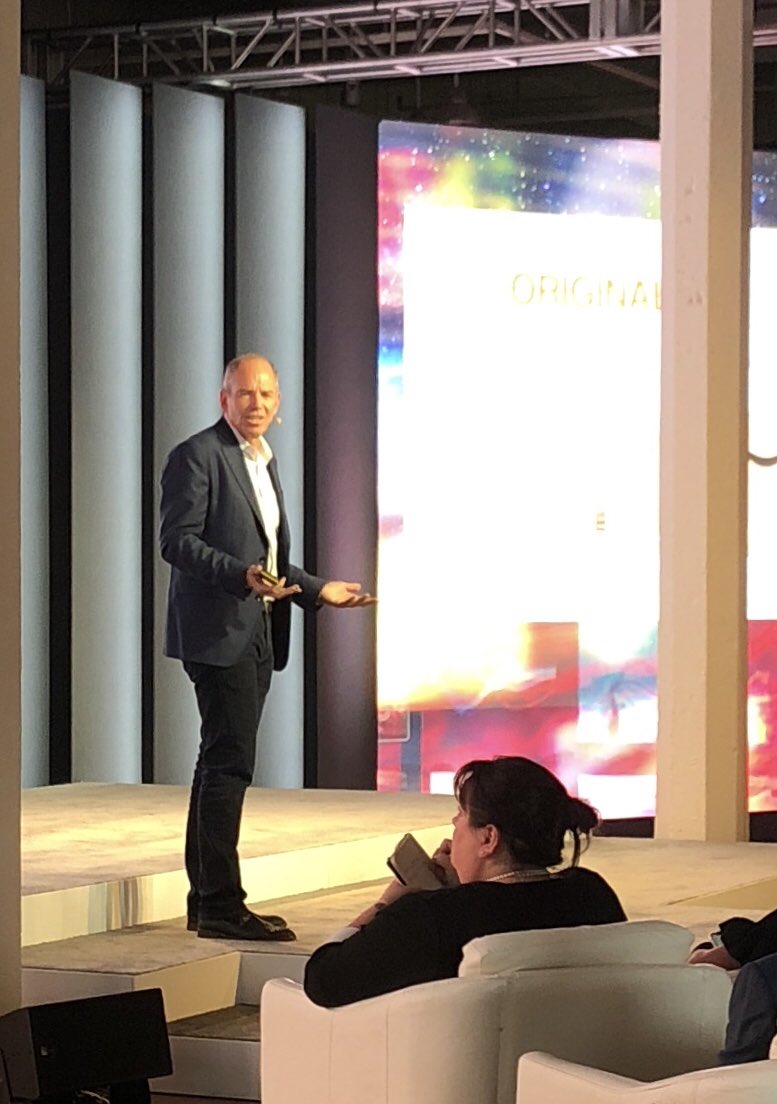 DrJohnFrey's tweet photo. “If you’re not willing to have someone else disrupt your business, you had better be ready to disrupt yourself.” Marc Randolph (Co-Founder of Netflix) #HSBCTechConnect https://t.co/3ho85M8QX9