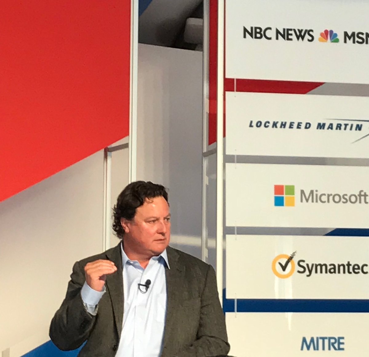 Samir_Kapuria's tweet photo. At Aspen Security Forum, Greg Clark shares..we are in a new era where Cyber and Democracy are symbiotic..two sides of the same coin #symantec https://t.co/NBLjerl9Aw